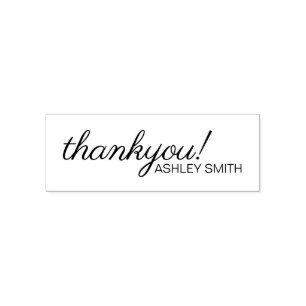Elegant Business Thank You Self-inking Stamp