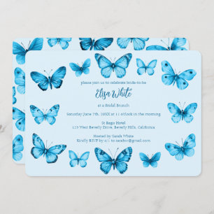 Elegant Butterflies Bridal Shower CUSTOM Invitation