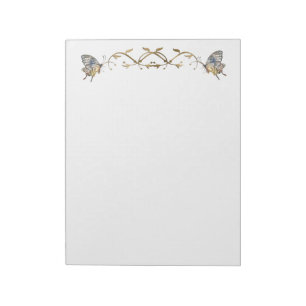 Elegant Butterflies Notepad