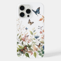 Elegant Butterflies with Lush Foliage