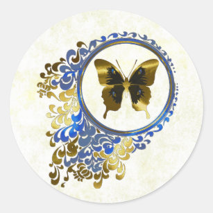 Download Butterfly Envelope Seals Stickers & Labels | Zazzle UK
