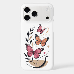 Elegant Butterfly Floral Botanical Design
