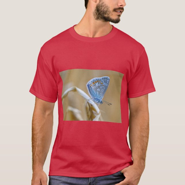 Elegant Butterfly Nature Graphic T-Shirt (Front)