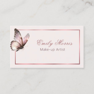 Elegant Butterfly Personalised Business Card