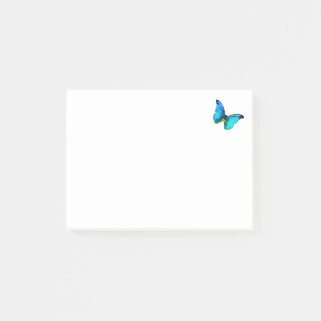 Elegant Butterfly Post-it Notes (Front)