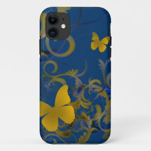 Elegant Butterfly Swirl iPhone 11 Case