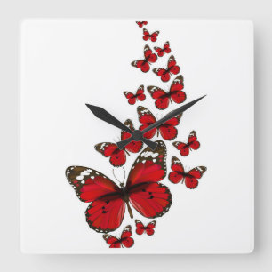 Elegant Butterfly Wall Clock – Graceful Nature-Ins