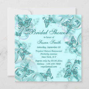Elegant butterfly whimsical   Personalise Invitation