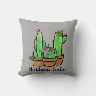 Elegant Cactus cacti succulents Cushion