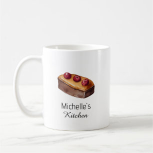 Elegant Cake Baker Pastry Chef Personalised Coffee Mug