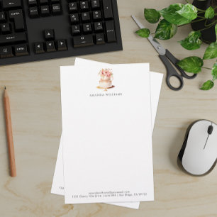 Elegant Cake Custom Letterhead