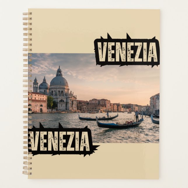 Elegant calendar with picture of Venice - Plan you Planner (Front)