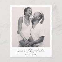 Elegant Calligraphy Budget Wedding Save The Date