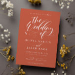 Elegant Calligraphy Classic Wedding Invitation<br><div class="desc">Elegant Calligraphy Classic Wedding Invitation</div>