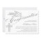 Elegant Calligraphy Cross and Dove Confirmation