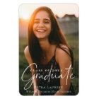 Elegant Calligraphy Graduation Photo