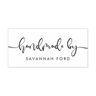 Elegant calligraphy Handmade by Rubber Stamp