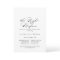 Elegant Calligraphy Night Before Rehearsal Dinner 