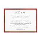 Elegant Calligraphy Red and Gold Wedding