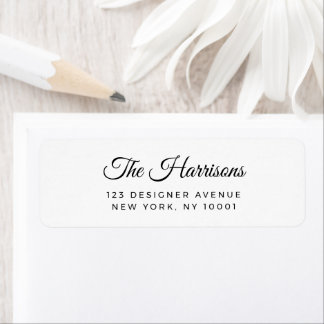 Elegant Calligraphy Script Name Custom Return
