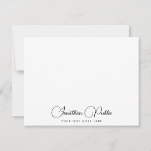 Elegant Calligraphy Script Name Template Custom