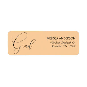 Elegant Calligraphy Trendy Graduation