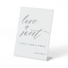 Elegant Calligraphy Wedding Love is Sweet