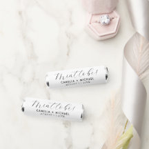 Elegant Calligraphy Wedding Mints