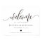 Elegant calligraphy Welcome Wedding Sign