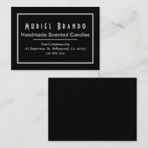 Elegant Candle Company V2 Business Card