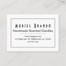 Elegant Candle Company V3 Business Card