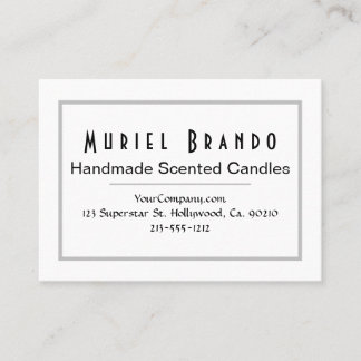 Elegant Candle Company V3 Business Card