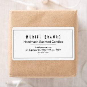 Elegant Candle Company V3 Return Address Label