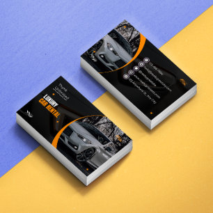 Elegant Car Rental  Business Card