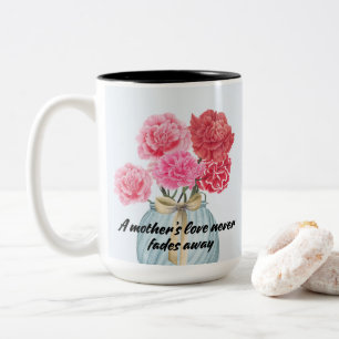 Elegant Carnation For Mum Mug