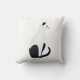 elegant cat cushion