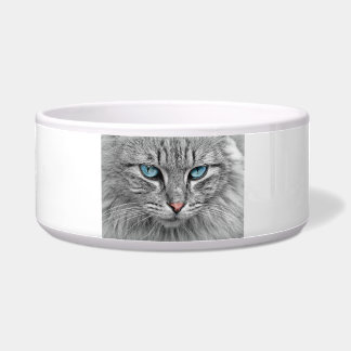 Elegant Cat Portrait Bowl – Regal Feline Design