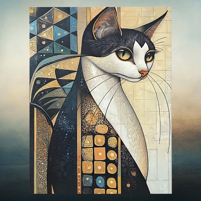 Elegant Cat Postcard (Creator Uploaded)
