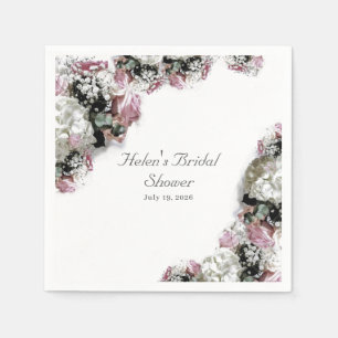 Elegant Catholic Bridal Shower Napkin