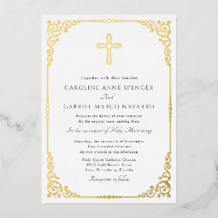 Elegant Catholic Mass Wedding