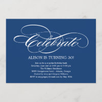 Elegant Celebration General Party Invitation