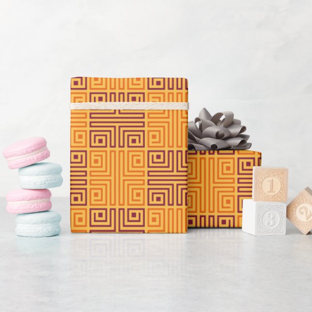 Elegant Celebration Love Vintage Gift Wrap (Baby Shower)