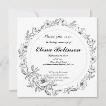 Elegant Celebration of Life Memorial funeral