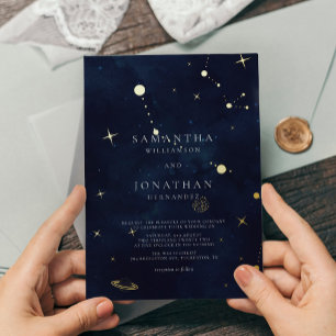 Elegant Celestial Wedding Gold