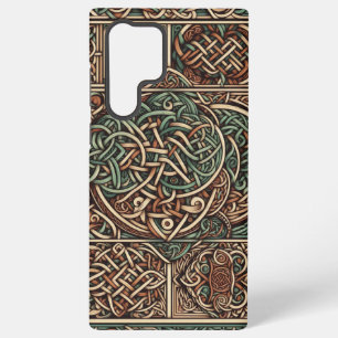 Elegant Celtic Knots Design Samsung Galaxy Case