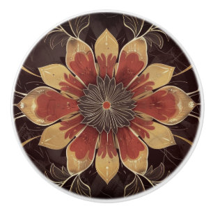 Elegant ceramic knobs