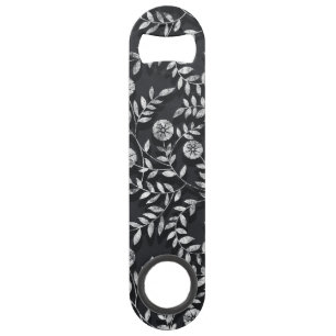 Elegant Chalkboard Floral Pattern