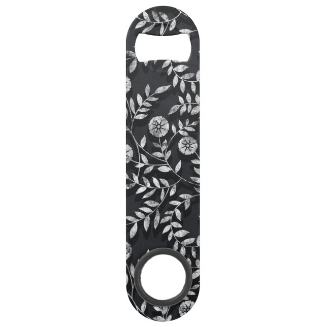 Elegant Chalkboard Floral Pattern (Front)