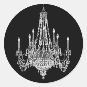 Elegant Chandelier Stickers
