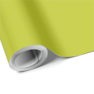 Elegant Chartreuse  Wrapping Paper